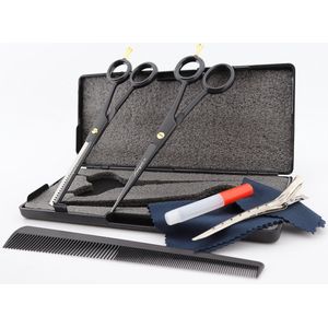 Kappersschaar, nagelschaar extra scherp en precies geknipt roestvrijstalen haarschaar Perfect kapsel voor dames en heren (Hairdressing scissors set)