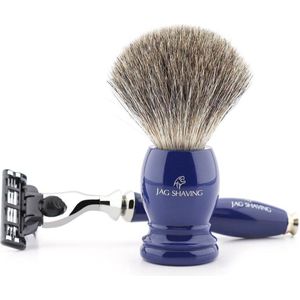 Luxe Kwaliteit Scheren kit Beste voor Heren Scheer (3 blade razor with Shaving Brush)