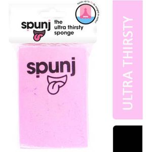 Spunj the Ultra Thirsty Sponge - Extra absorberend - Spons - Roze