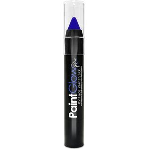 UV Face & Body Paint Stick Blauw