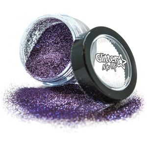 PaintGlow Biodegradable Loose Glitter Dust - Glitters gezicht - Festival make up - Glitter poeder - Biologisch afbreekbaar - Parma Violet