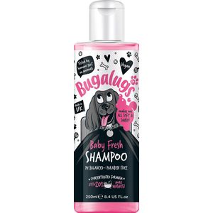 Bugalugs - Hondenshampoo - Baby Fresh - Alle vachttypes - Vegan - 250 ml