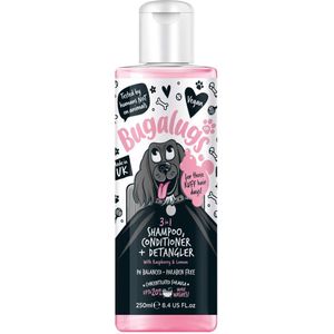 Bugalugs - 3in1 Honden shampoo, Conditioner En Ontklitter - Raspberry Lemon - 250ML