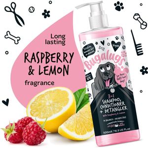 Bugalugs shampoo 3-1 raspberry/ lemon 1L