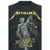 Metallica - And Justice For All Tracks Heren T-shirt - Zwart