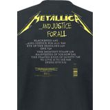 Metallica - And Justice For All Tracks Heren T-shirt - Zwart