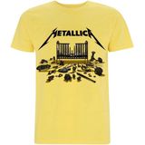 Metallica - 72 Seasons Simplified Cover Heren T-shirt - Geel