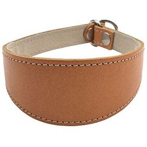 BBD Pet Products Greyhound Slip Collar, One Size, 3/4 x 14 tot 16-Inch, Tan