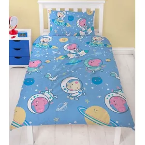 Parure De Lit Peppa Pig Friends Forever - Dekbedovertrek Enfant 140x200 Cm