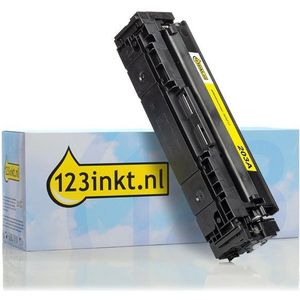 123inkt huismerk vervangt HP 203A (CF542A) toner geel