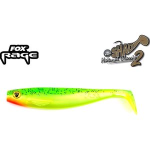 Fox Rage Ultra UV Pro Shad 14cm Kleur : Lemon Tiger