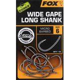 Fox Edges Wide Gape Long Shank Micro Barbed (10pcs)