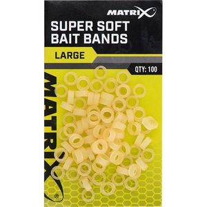 Matrix Super Soft Bait Bands (100 pcs)
