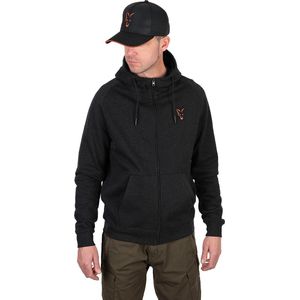 Fox - Collection - Lightweight Hoody - Zwart - Oranje - Lichtgewicht