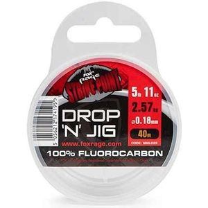 Fox Rage Strike Point Drop ‘N’ Jig 100% Fluocarbon (40m)