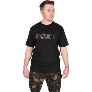 Fox Black / Camo Logo T Medium