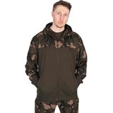 Fox International - LW Split Full Zip Sweatshirt - Grijs - Katoen