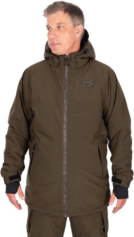 Fox International - Sherpa-tec - Jas - Zwart - 10.000 mm HH waterdicht, 3.000 g/m2 ademend