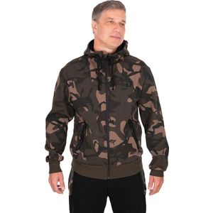 Fox - Camo Full Zip Premium 310 - Hoodie - Groen - 310 g/m²