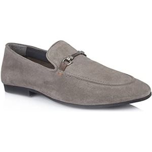 Silver Street London Heren Tottenham Loafer, grijs, 12 UK, Grijs, 44.5 EU