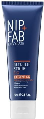 Nip + Fab - Glycolic Acid Fix Face Scrub - Gezichtspeeling - 75 Ml - Met Salicylzuur