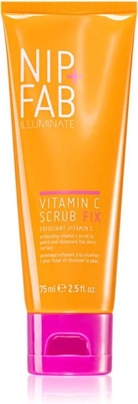 Nip + Fab - Vitamin C Fix - Gezicht Peeling - Kokosolie - Koffiezaad - 75 Ml