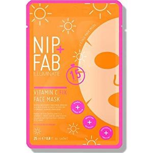 Nip+Fab - Vitamin C Fix Sheet Mask - Gezichtsmasker - Kokosnootwater