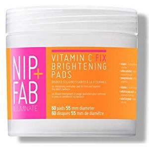 NIP+FAB Vitamin C Fix Reinigende Pads voor Stralende Huid 60 st