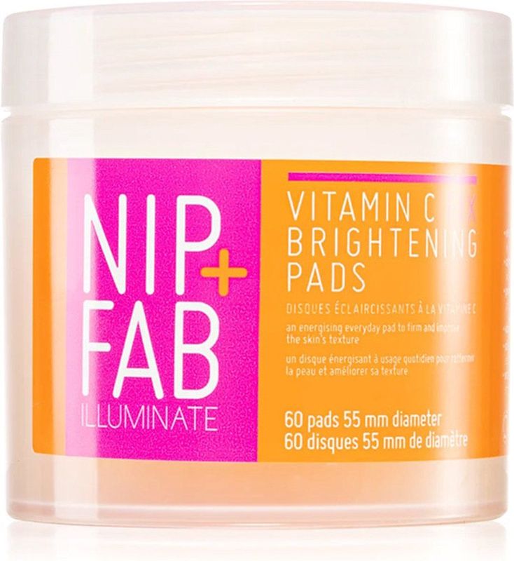 NIP+FAB - Vitamin C Fix - Reinigende Pads - 60 st
