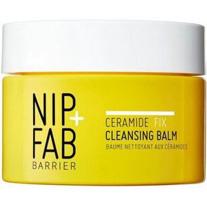 Nip+Fab Ceramide Fix Reinigingsbalsem 75 ml, make-up remover, helpt de vetbarrière te herstellen, met niacinamide en biolin, hydraterend, ideaal voor de droge huid
