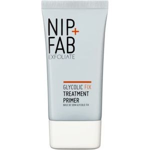 NIP+FAB Glycolic Fix Treatment Primer - Prep, Blur, Perfecte huid, Glycolzuur, Salicylzuur, Niacinamide - Controleert glans, Minimaliseert poriën, egaliseert huidskleur - Make-up toepassing, Mattifying Finish, 40ml