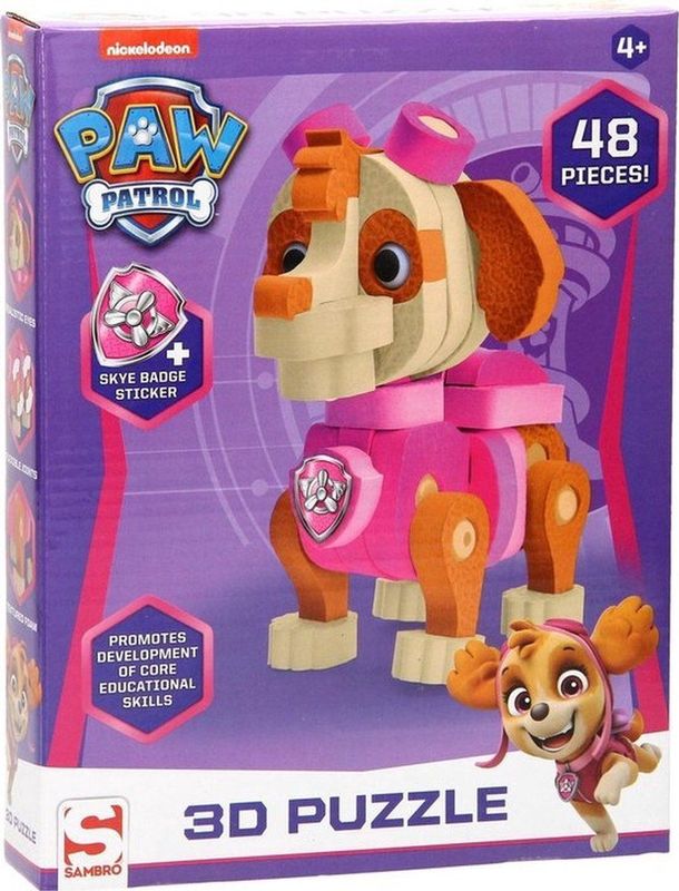Paw Patrol foampuzzel 3D Skye