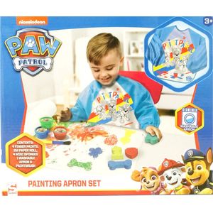 Paw Patrol Vingerverfset met Schort Blauw