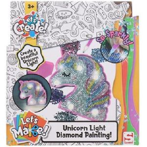 Sambro - Diamond Painting - Unicorn Light