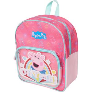 Peppa Pig rugzak - rugzak voor kinderen met pvc voorzak.