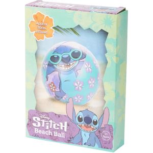 Strandbal Disney Lilo & Stitch - Beachball - Strandbal - Opblaasbal met 3D Figuur vanaf 2 jaar!