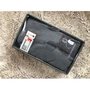 Kersenpitsjaal - Highland Neck wrap - Bodywrap - Grijs - warm en ontspannend voor koude dagen en ideaal kerstgeschenk!