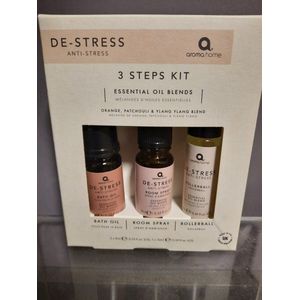 anti stress in 3 stappen - teherische olie - sinaasappel - patchouli - ylang ylang - roomspray- bath olie