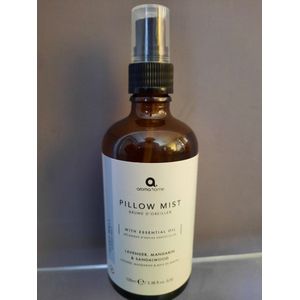pillow mist lavendel - kussenspray- etherische olie lavendel - mandarijn - sandelhout -lavendel spray -kalmerende spray- natuurlijk middel om makkelijk in te slapen - 100 ml -