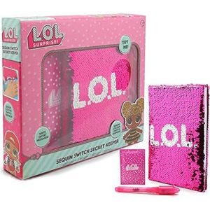L.O.L. Surprise! - Plaats de muis over de bovenkant van de afbeelding om het te vergroten Geheime dagboek voor meisjes notitieboek, roze 1 LR44
