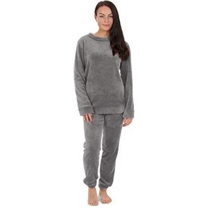 CityComfort Pyjama's voor vrouwen en meisjes dames PJ's comfortabel knuffelig warm fleece twosie pyjama set | pyjama flanel shorts of broekset lounge wear voor vrouwen