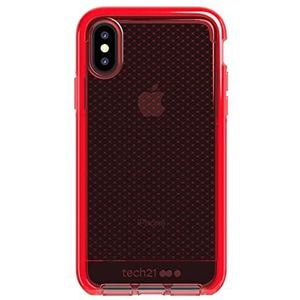 Tech 21 Evo Check T21-6572 beschermhoes voor iPhone XS, rood