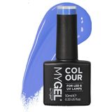 MyGel - Gel Nagellak - Bloemblaadjesblauw - 100% Veilig - Langdurige Hoogglans