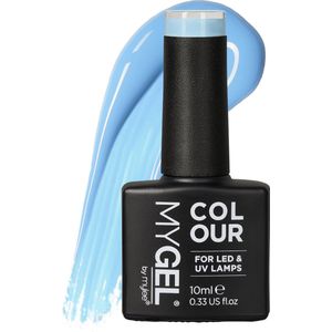 MyGel - Gel Nagellak - Hemelsblauw - Crème Effect - 100% Veilig