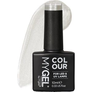 MyGel - Gel Nagellak - Wit - Parelmoer Effect