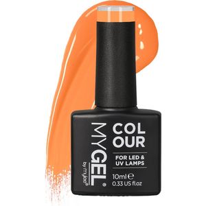 Mylee Gel Nagellak 10ml [Tangerine Sorbet] UV/LED Gellak Nail Art Manicure Pedicure, Professioneel & Thuisgebruik [Yellow/Orange Range] - Langdurig en gemakkelijk aan te brengen