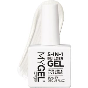 Mylee - 5 In 1 Builder Gel - Clear - 15ml - UV/LED Nagellak Voor Sterke Nagels