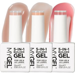 Mylee - Builder Gel - 5-in-1 - Duidelijke Gel - 15 ml