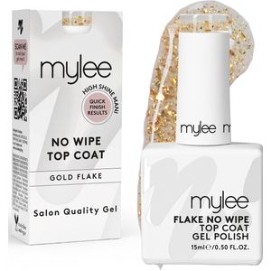 Mylee - No Wipe Top Coat - Nagellak - Goud - Duurzaam