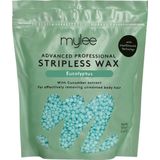 Mylee - Advanced Striploze Wax - 500g - Eucalyptus - Harde Waxsparels voor Ontharing